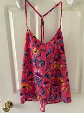 Hollister Floral Strappy Cami